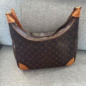 Louis Vuitton Monogram Boulogne 35 Shoulder Bag